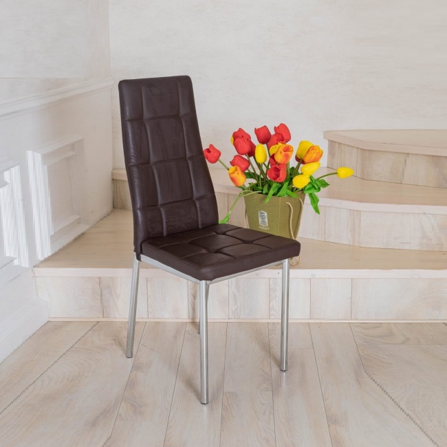 Стулья хром