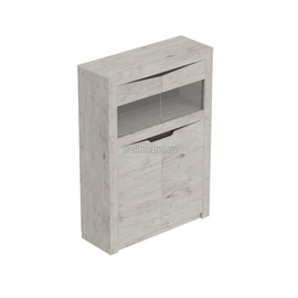 Витрина 2х-створчатая 