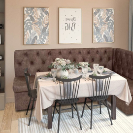 Скамья угловая со спальным местом 