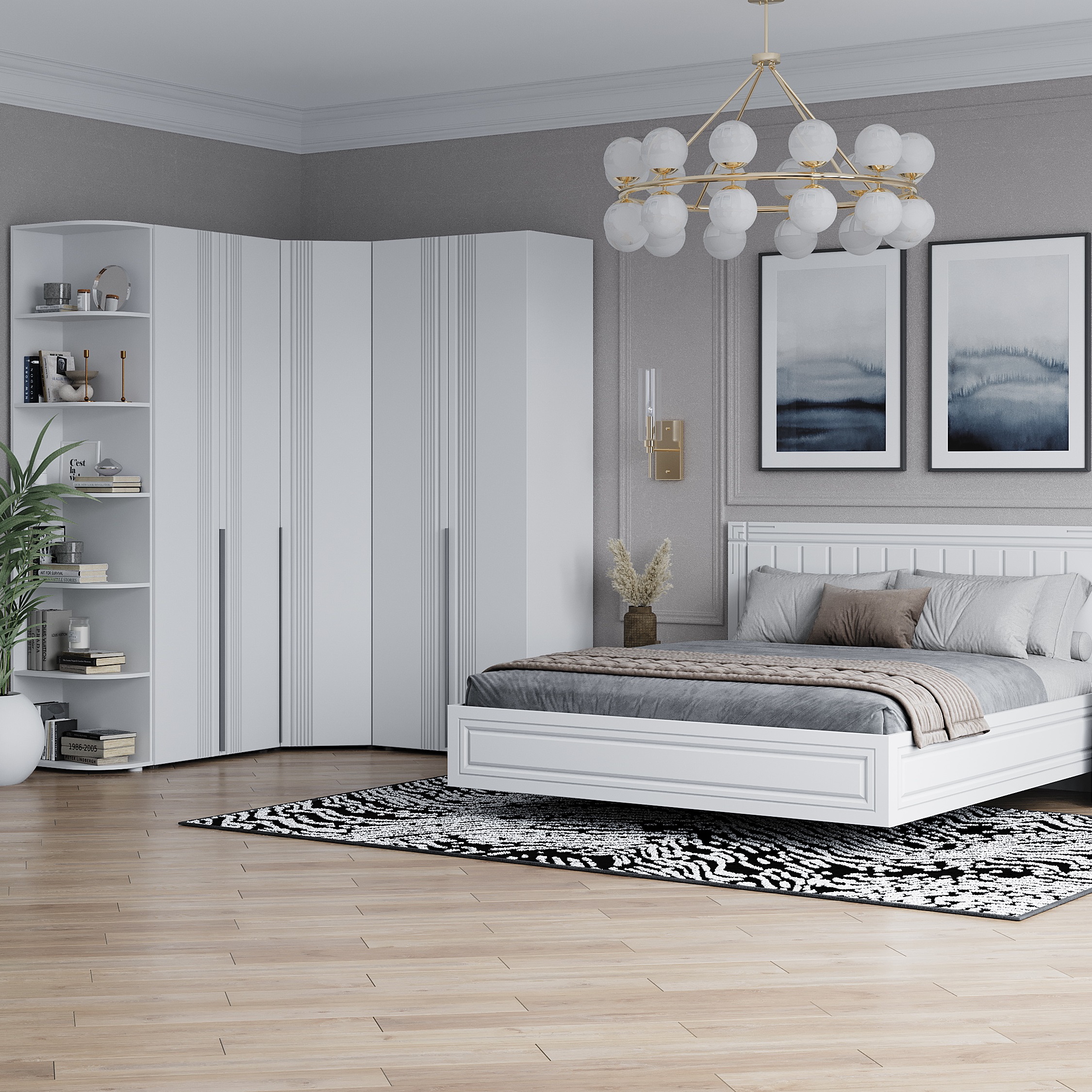 Спальня "Вита" Белая