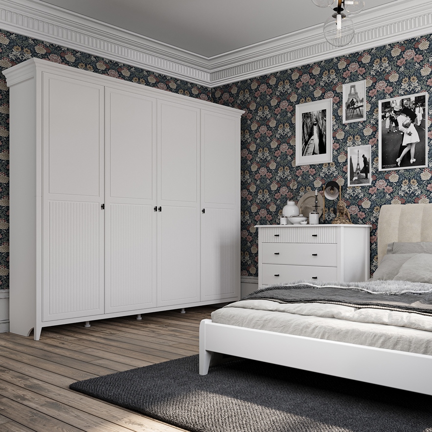 Спальня "Никея" Белая