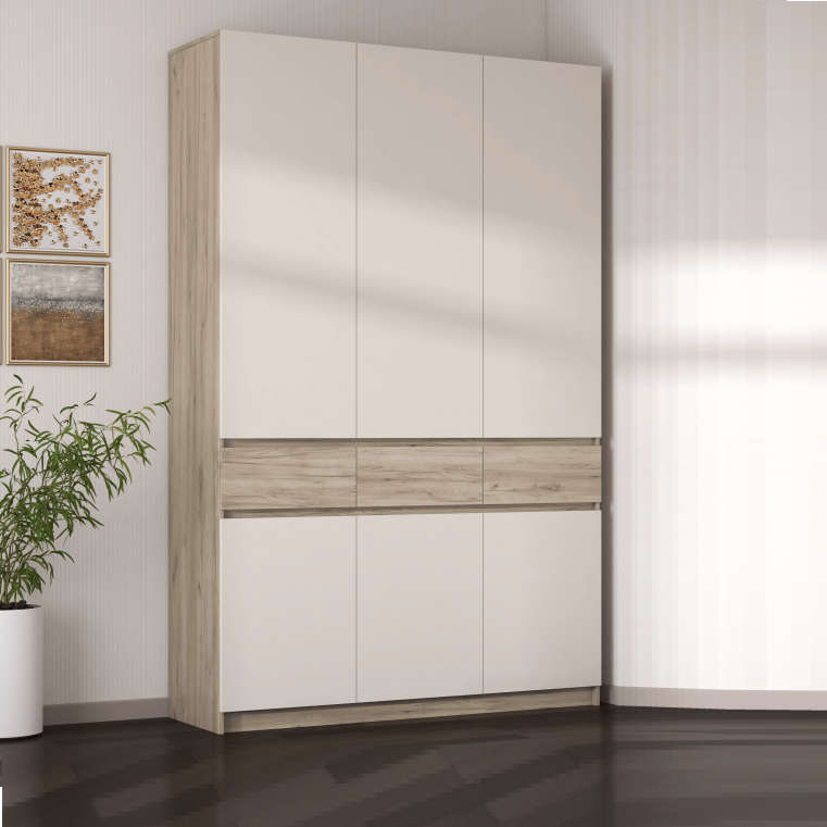 Шкафы 3-створчатые