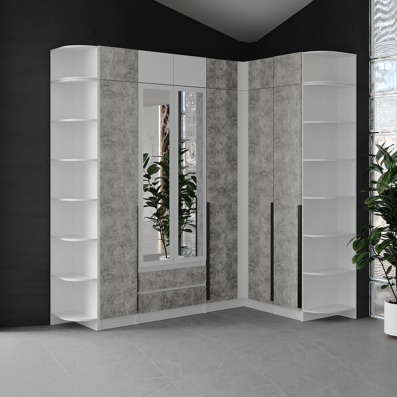 Серия шкафов "Мадрид"