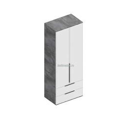 Шкаф 2х-ств. 800 с ящ. 