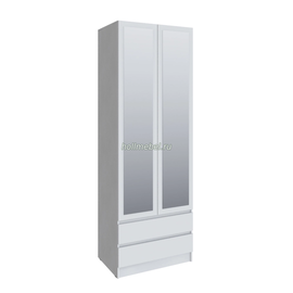 Шкаф 0,8 с 2 ящ. без ручек 